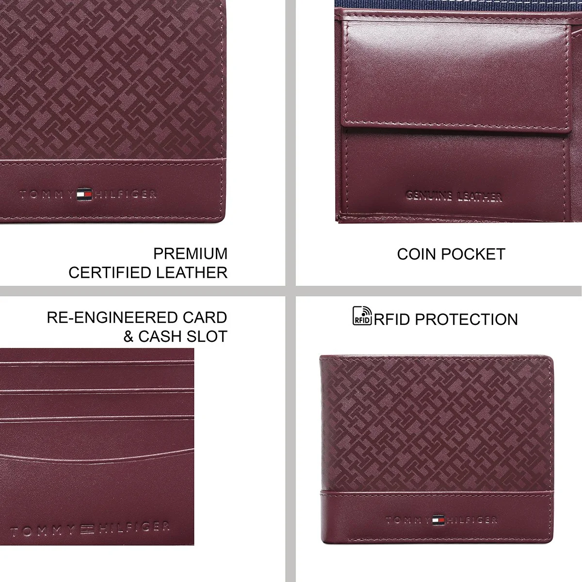 Tommy Hilfiger Serres Men's Global Coin Wallet - Image 8