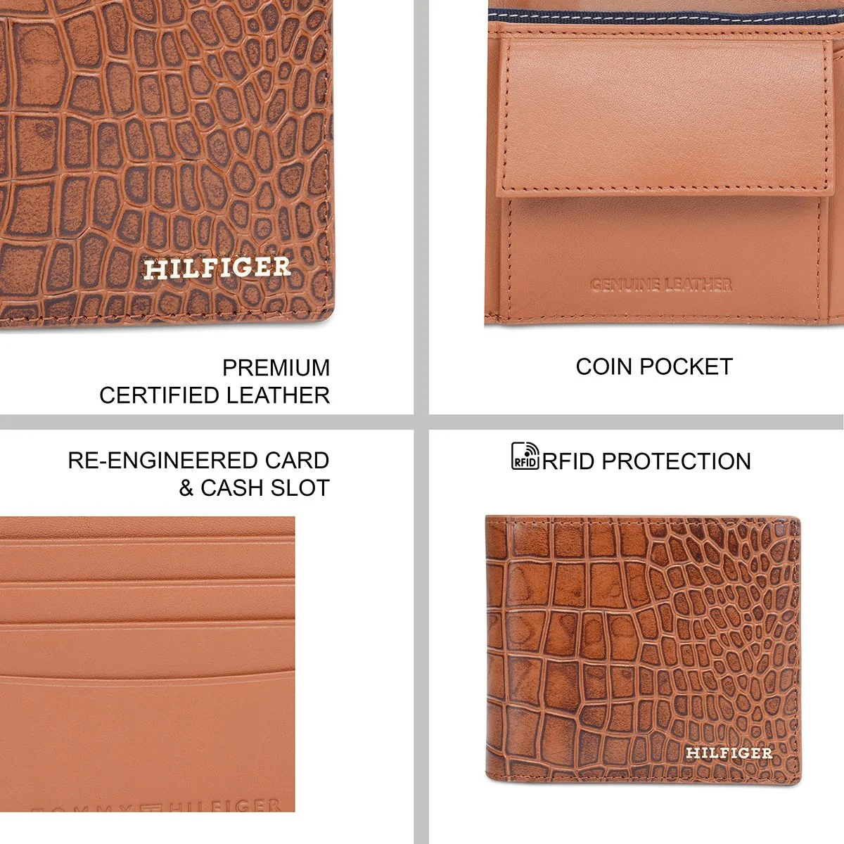Tommy Hilfiger Shawano Men's Global Coin Wallet - Image 8