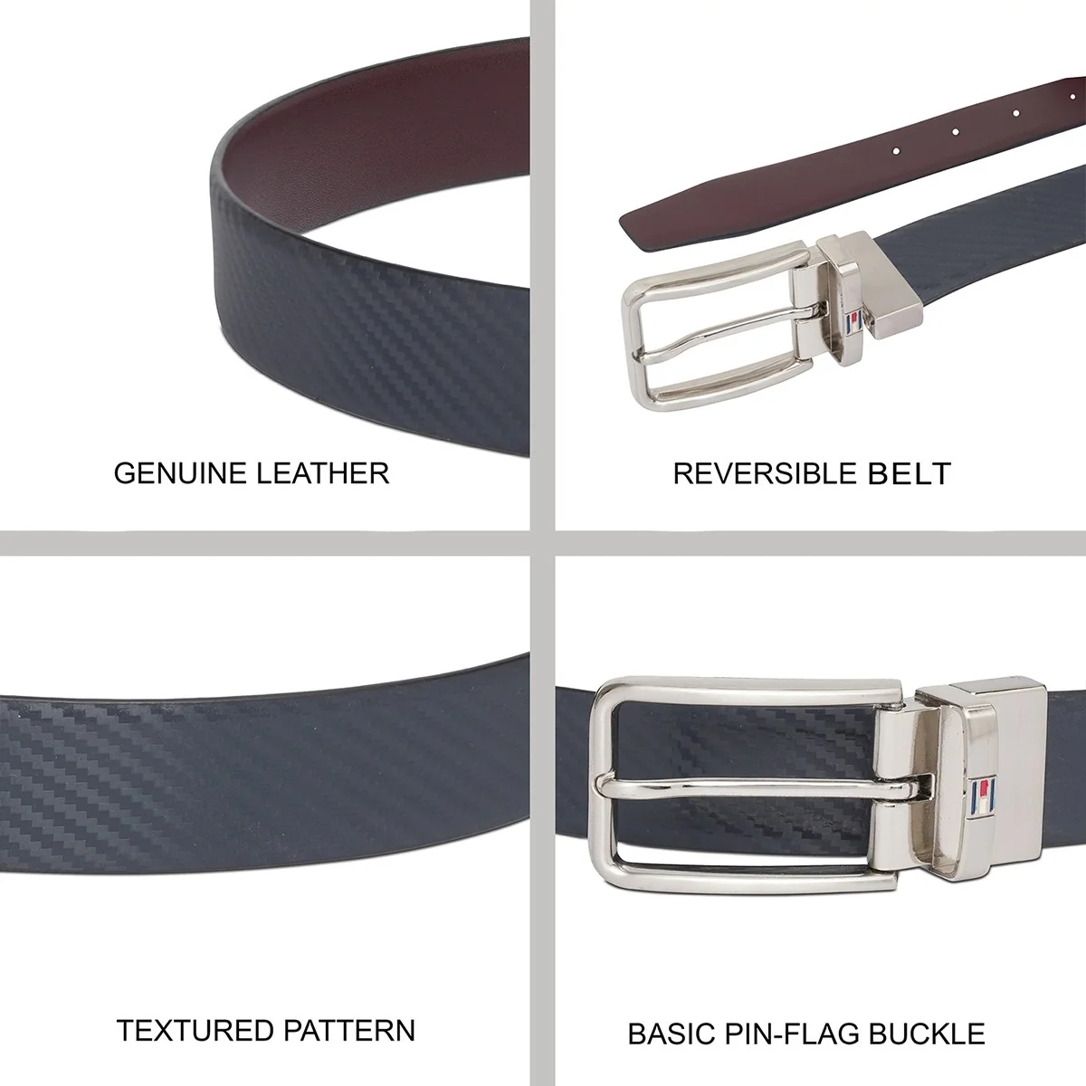 Tommy Hilfiger Simeon Men's Reversible Belt - Image 4