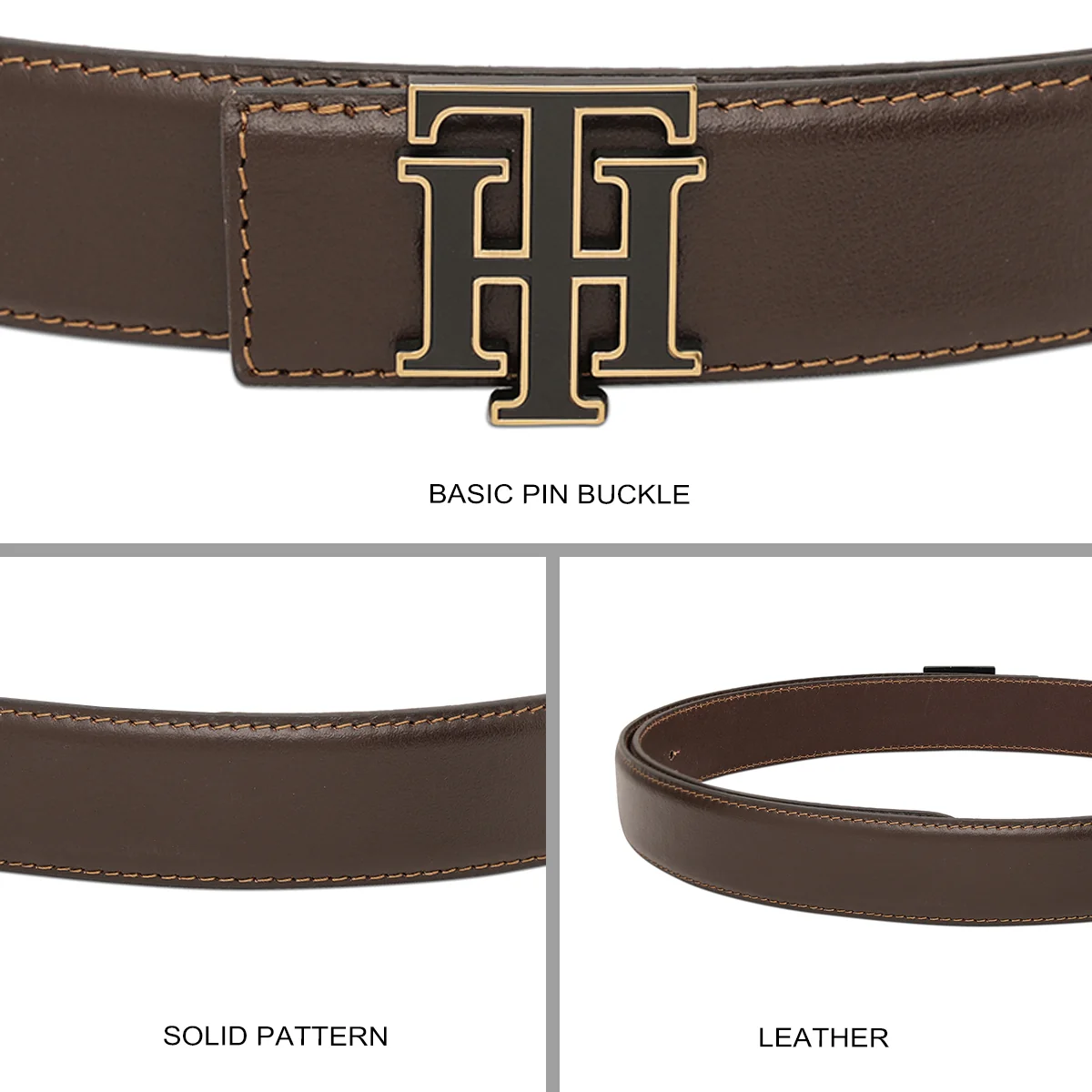 Tommy Hilfiger Skibet Men's Non Reversible Belt - Image 5