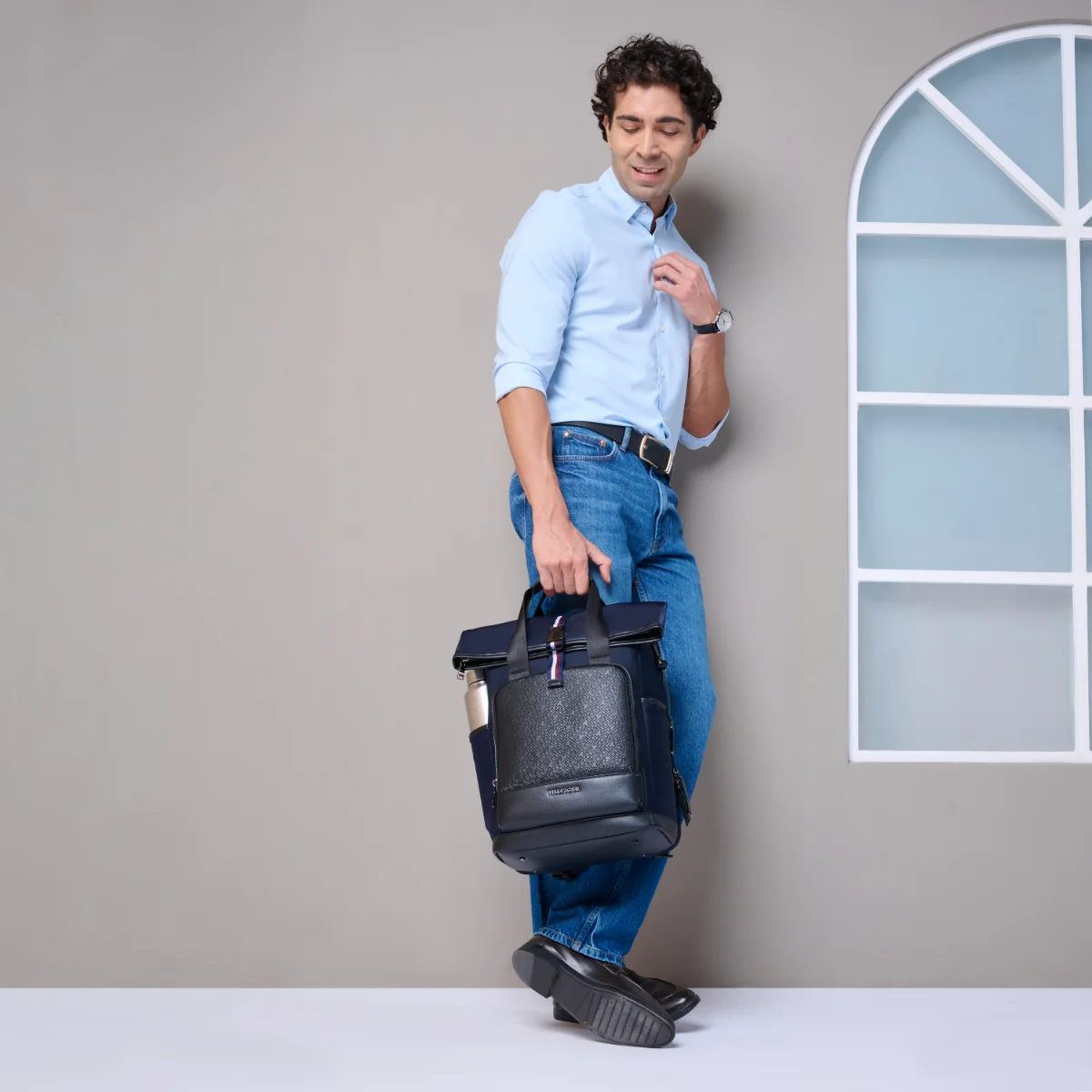 Tommy Hilfiger Slate Laptop Backpack - Image 7