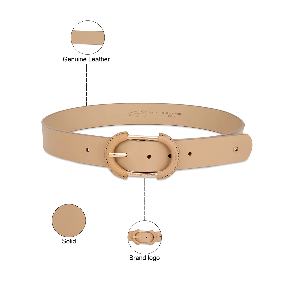 Tommy Hilfiger Shizune Women's Non Reversible  Belt - Image 14