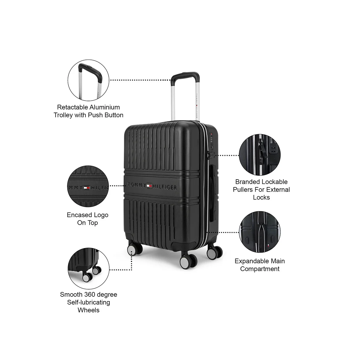 Tommy Hilfiger Stanford Hard Luggage - Image 5