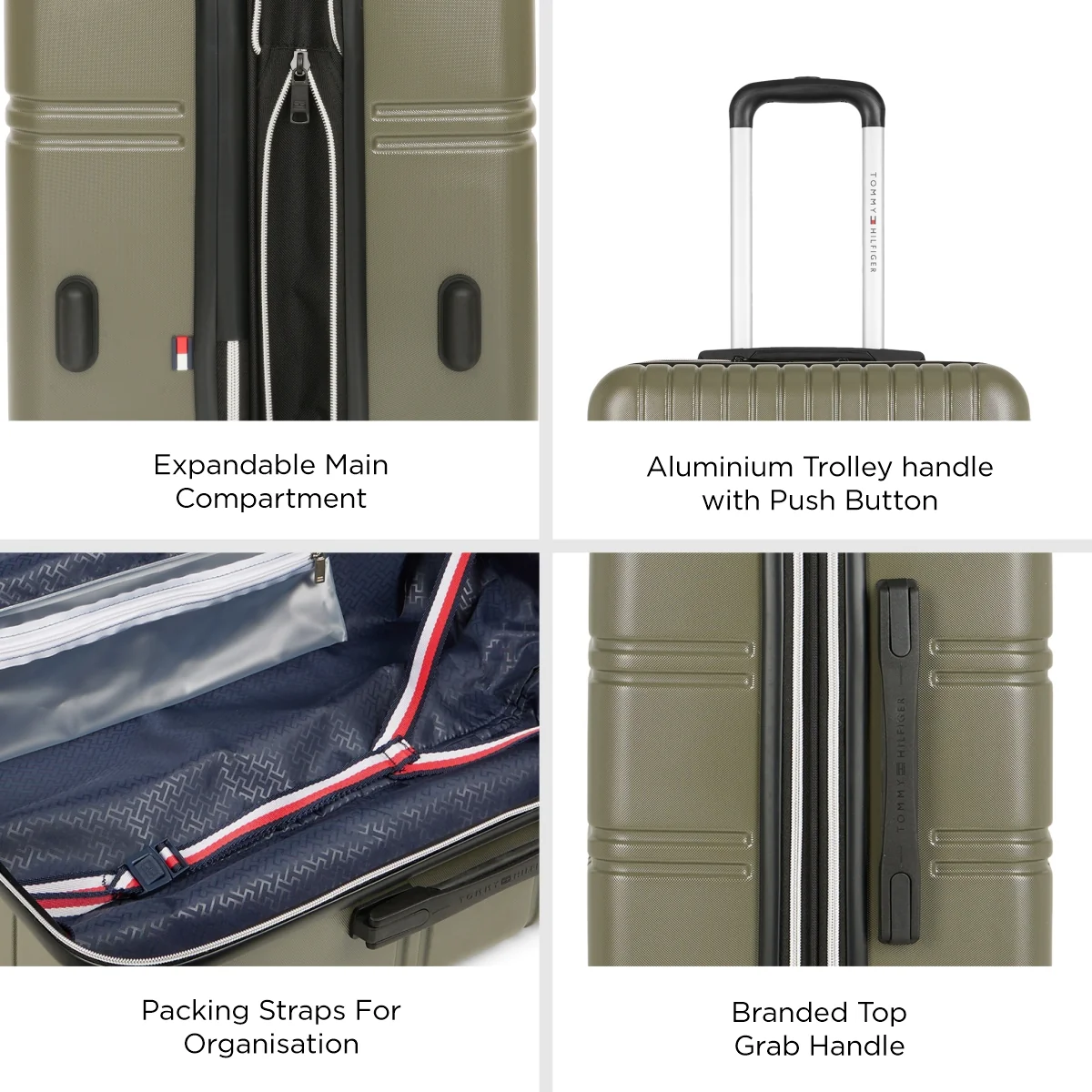 Tommy Hilfiger Stanford Hard Luggage - Image 25
