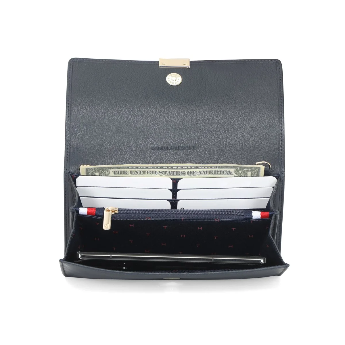 Tommy Hilfiger Teresa Women's Flap Wallet With Sling - Image 6
