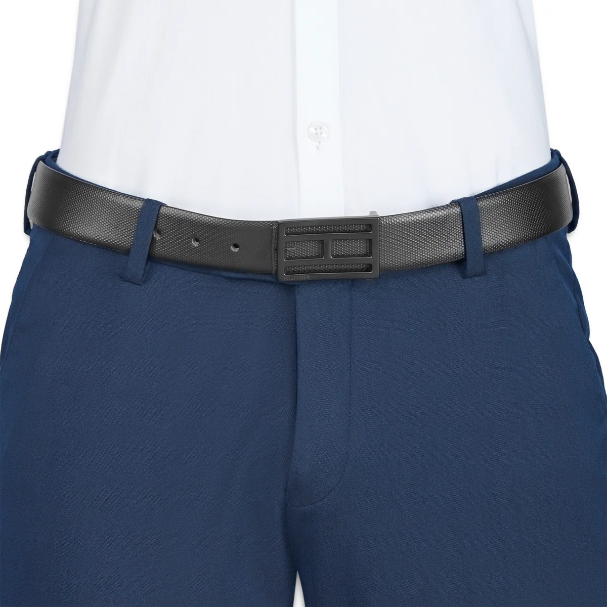 Tommy Hilfiger Thisted Men's Reversible Leather Belt - Image 6