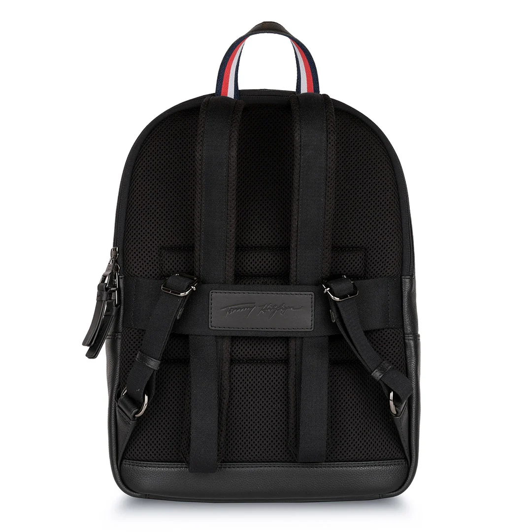 Tommy Hilfiger Premium Leather Line Time-square Laptop Backpack - Image 3
