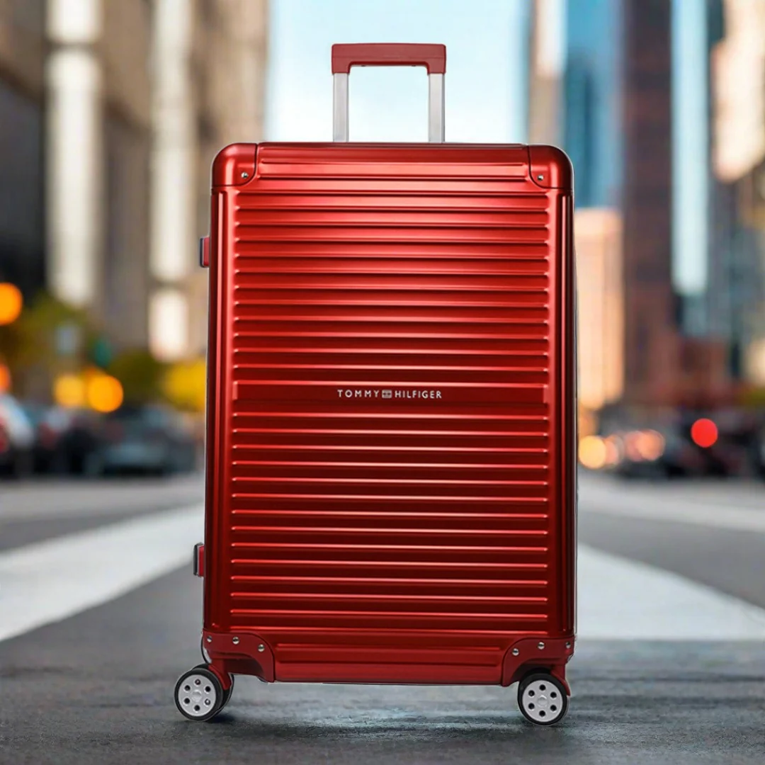 Tommy Hilfiger Titanium Series Aluminum Hard Luggage - Image 2