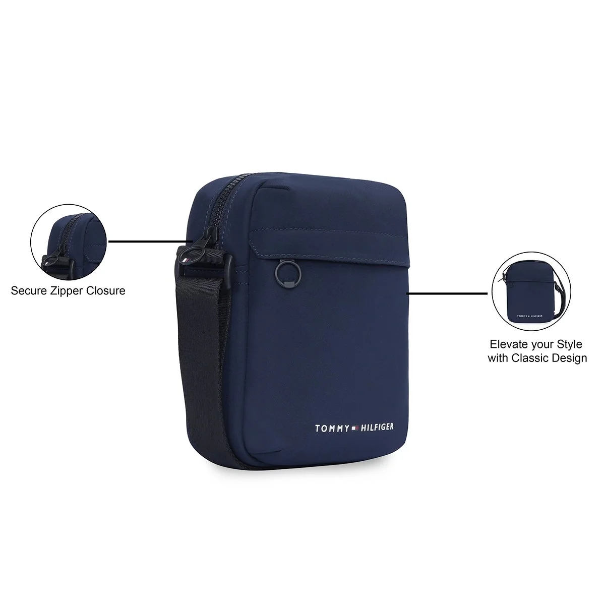 Tommy Hilfiger Archidona Reporter Bag - Image 5
