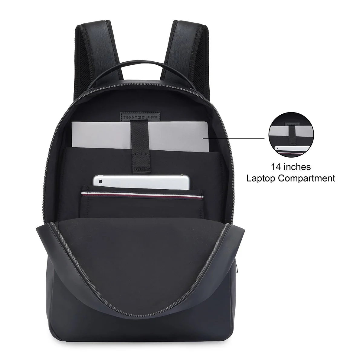 Tommy Hilfiger Brussels Premium Laptop Backpack - Image 5