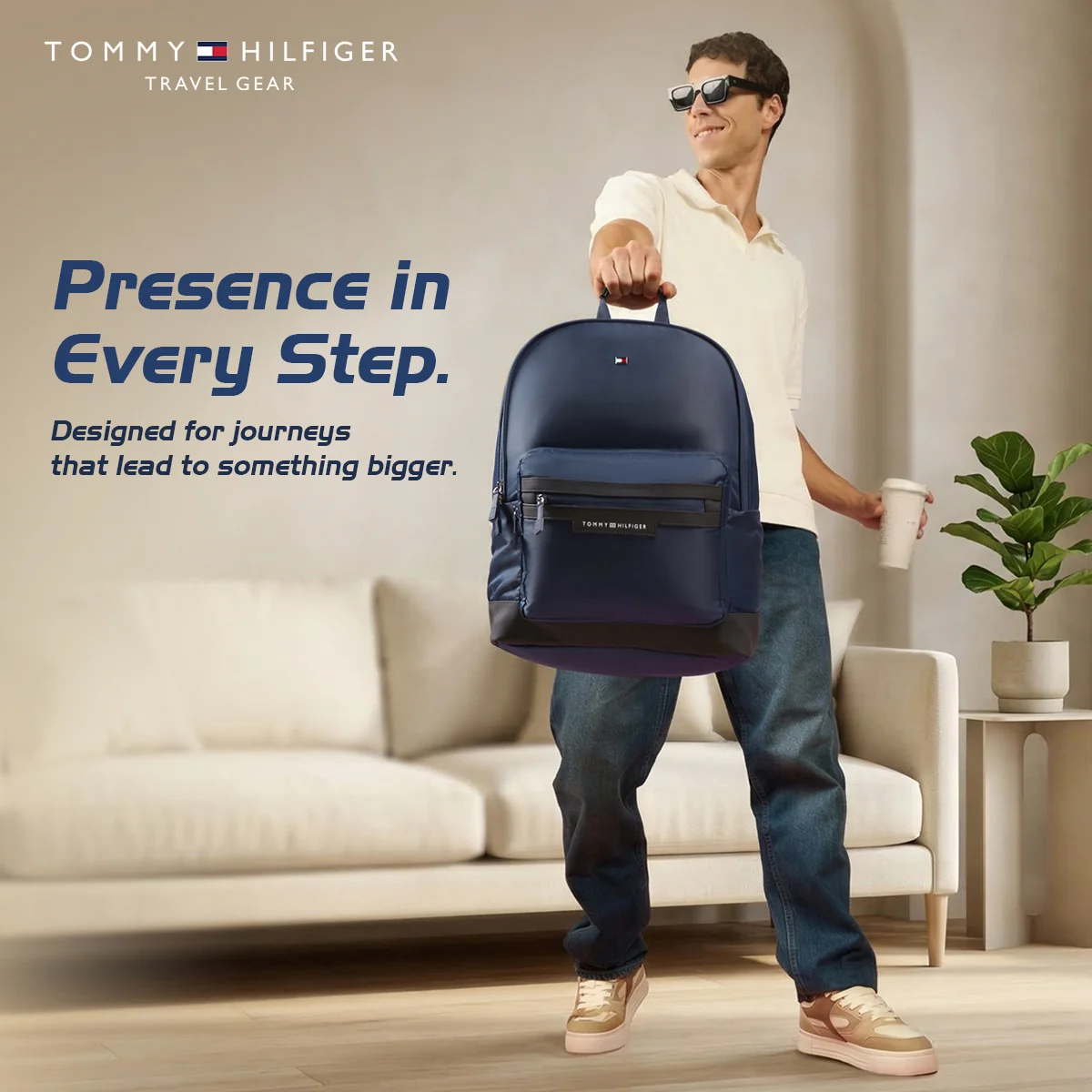 Tommy Hilfiger Gibson Laptop Backpack - Image 4