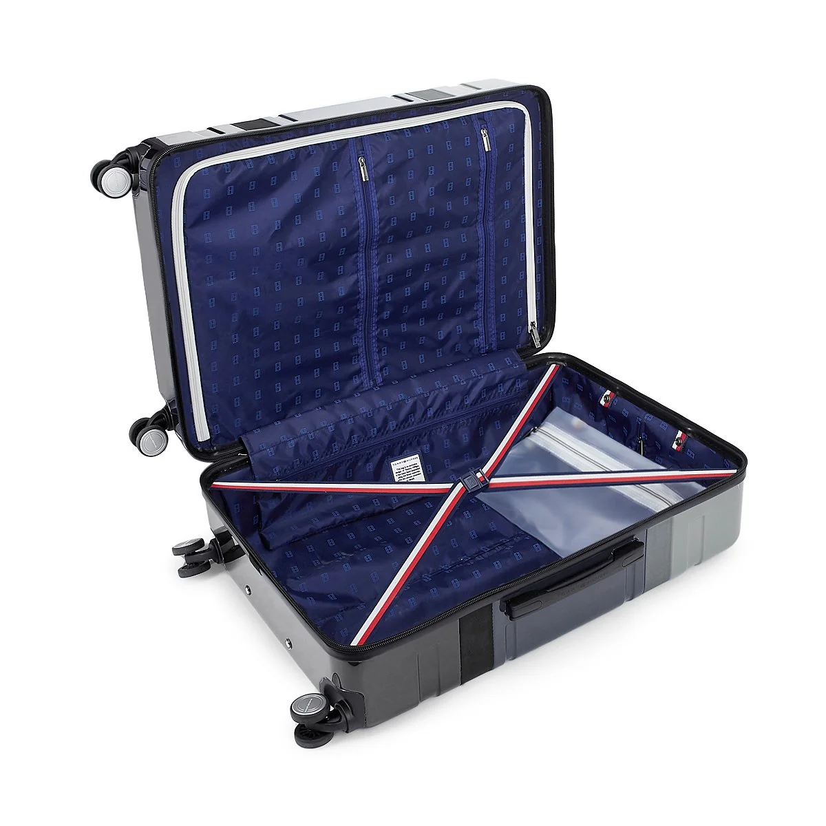 Tommy Hilfiger Triton Pro Hard Luggage Set of 3 ( Cabin + Mid  + Cargo) - Image 4