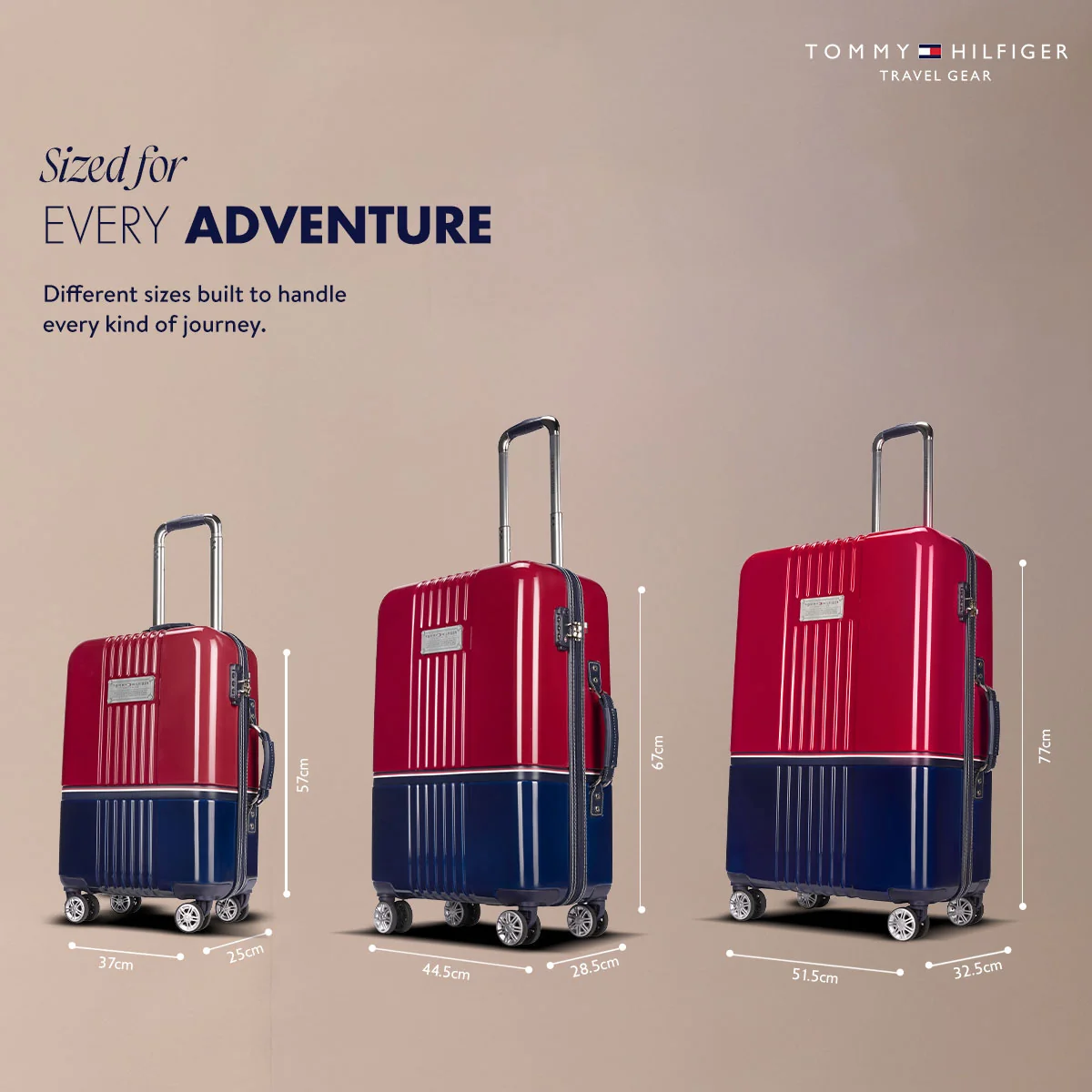 Tommy Hilfiger Twins Pro Hard Luggage - Image 7