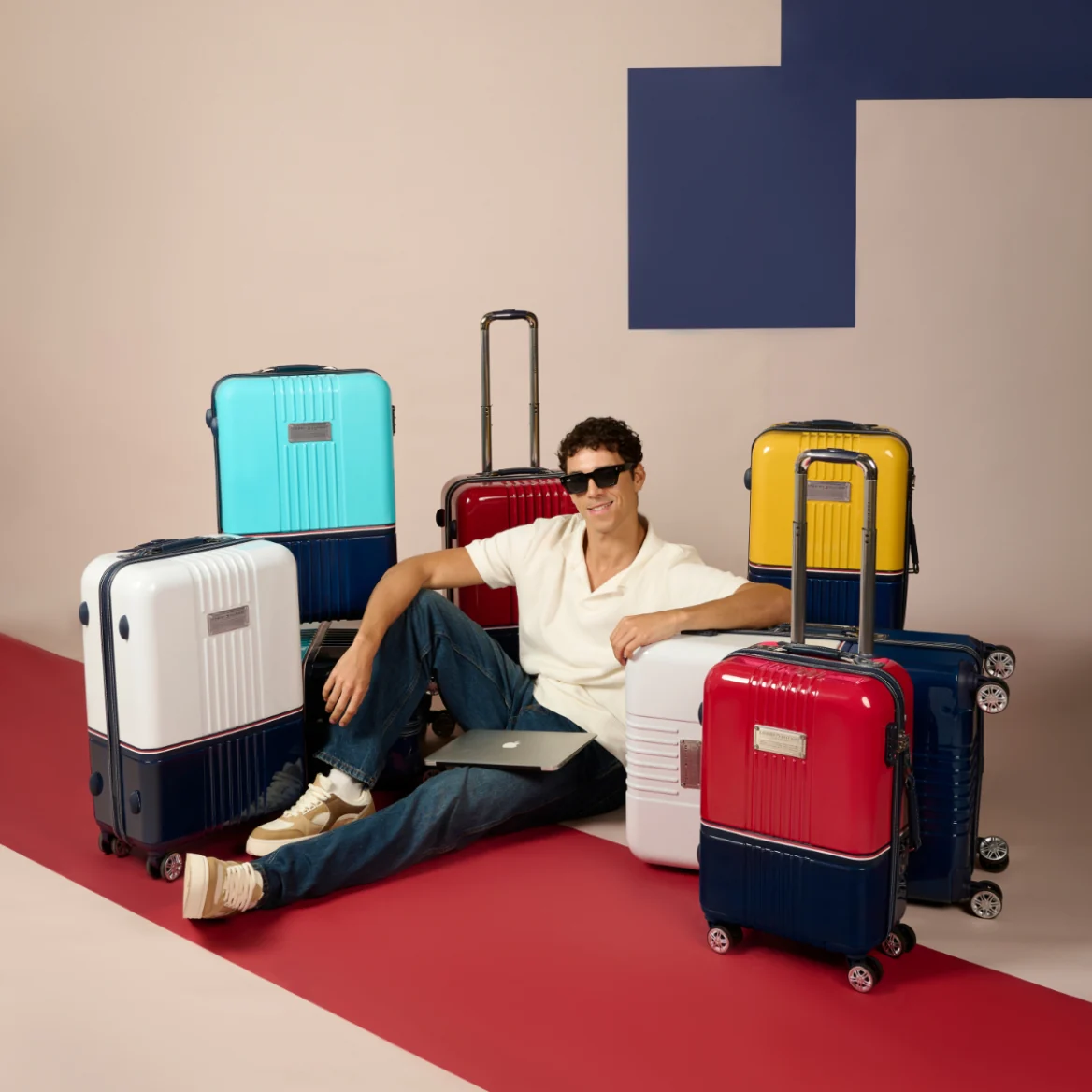 Tommy Hilfiger Twins Pro Hard Luggage - Image 8