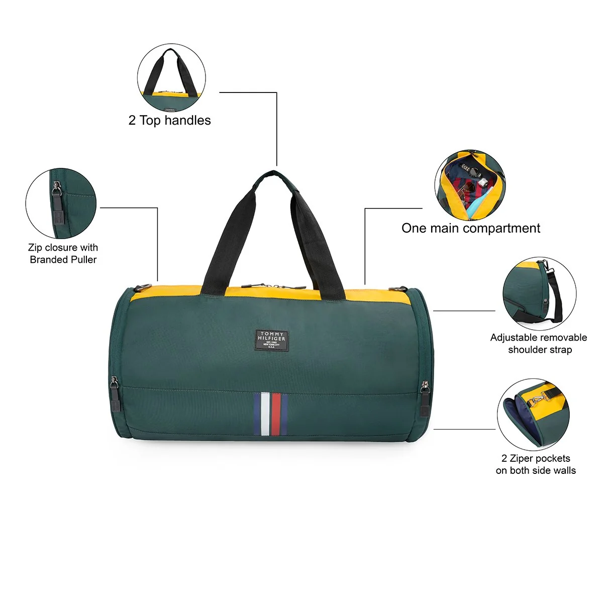 Tommy Hilfiger Ural Gym Bag - Image 5