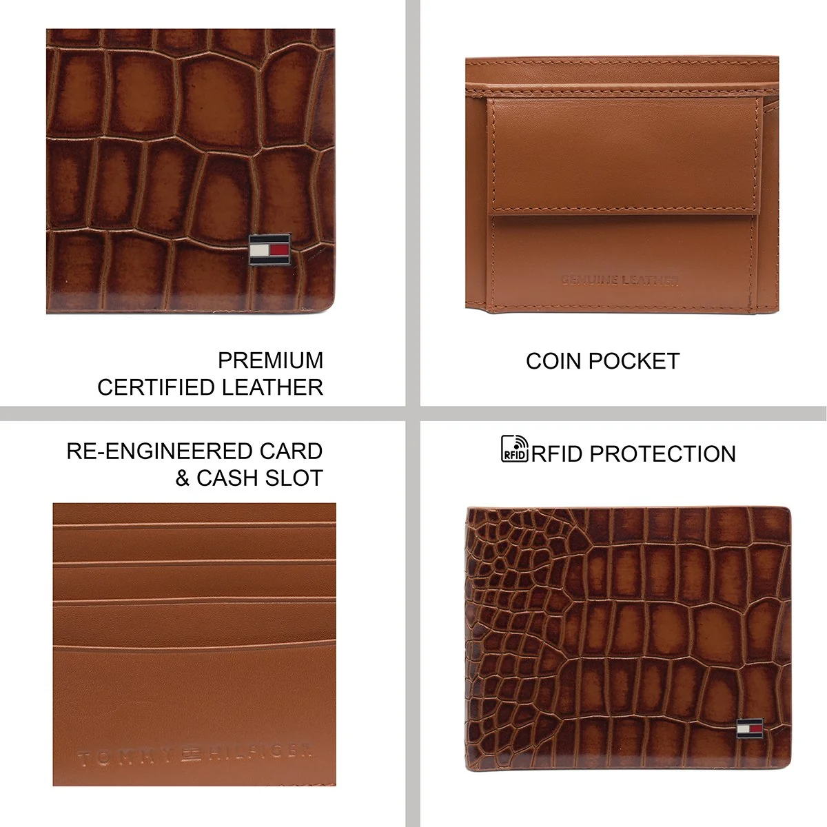 Tommy Hilfiger Valles Men's Global Coin Wallet - Image 8