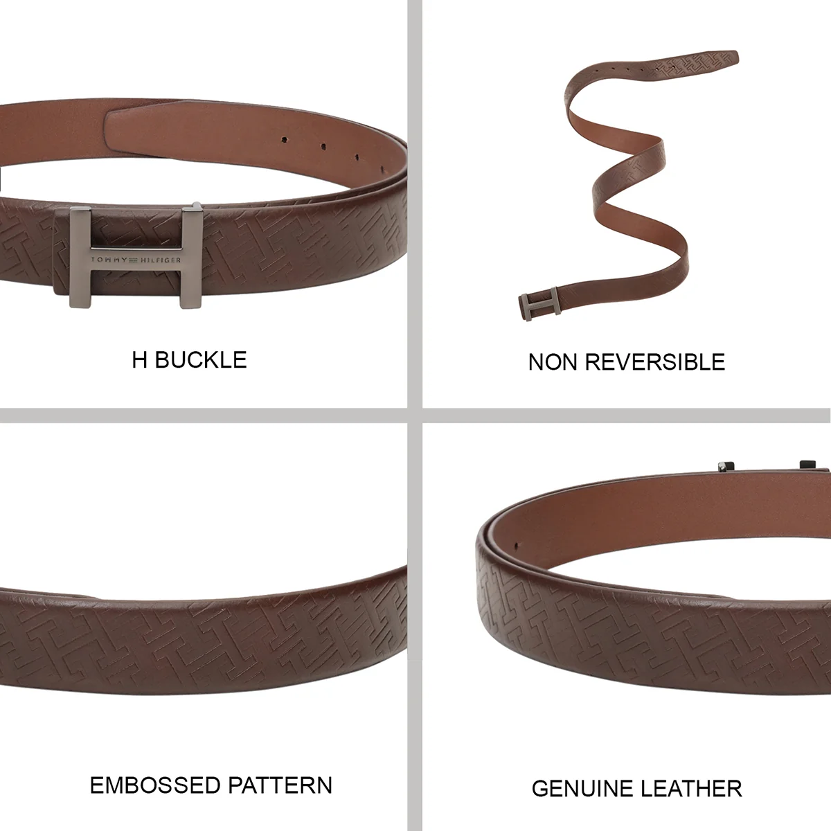 Tommy Hilfiger Waterford Men's Reversible Belt - Image 8