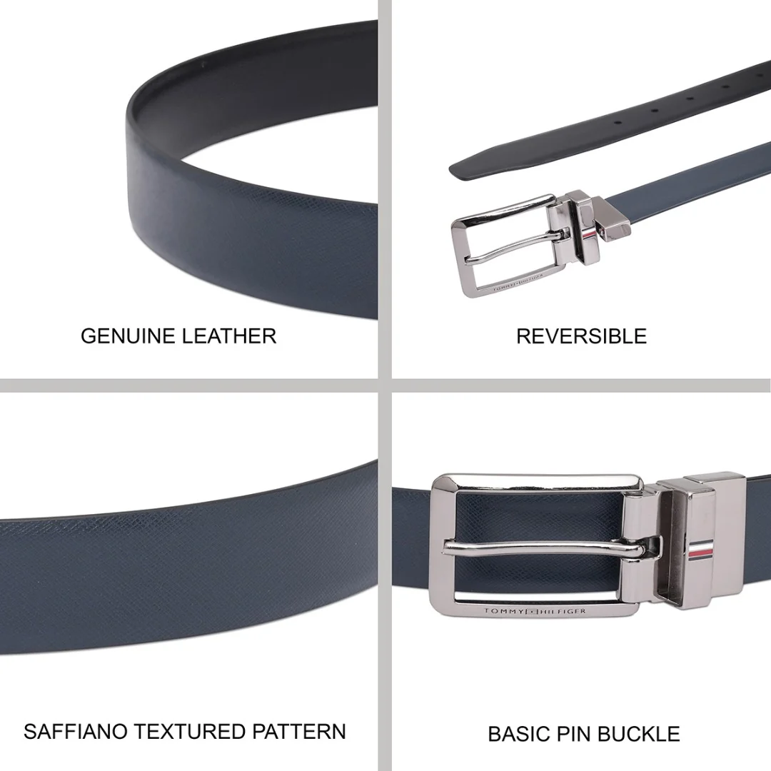 Tommy Hilfiger Welches Men's Reversible Belt - Image 2
