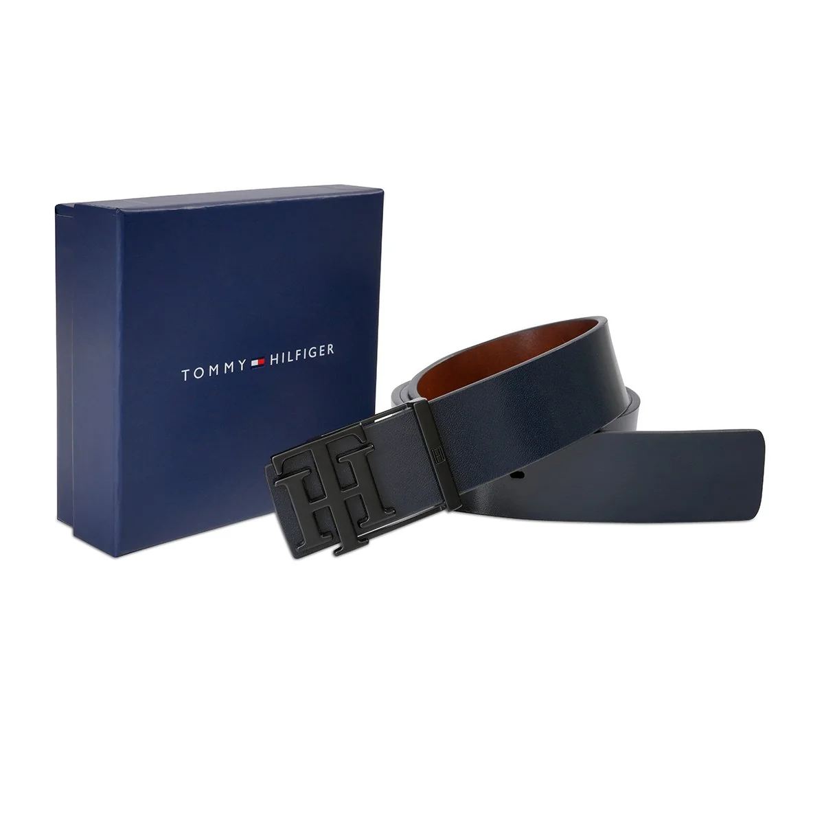 Tommy Hilfiger Welles Men's Reversible Belt - Image 7