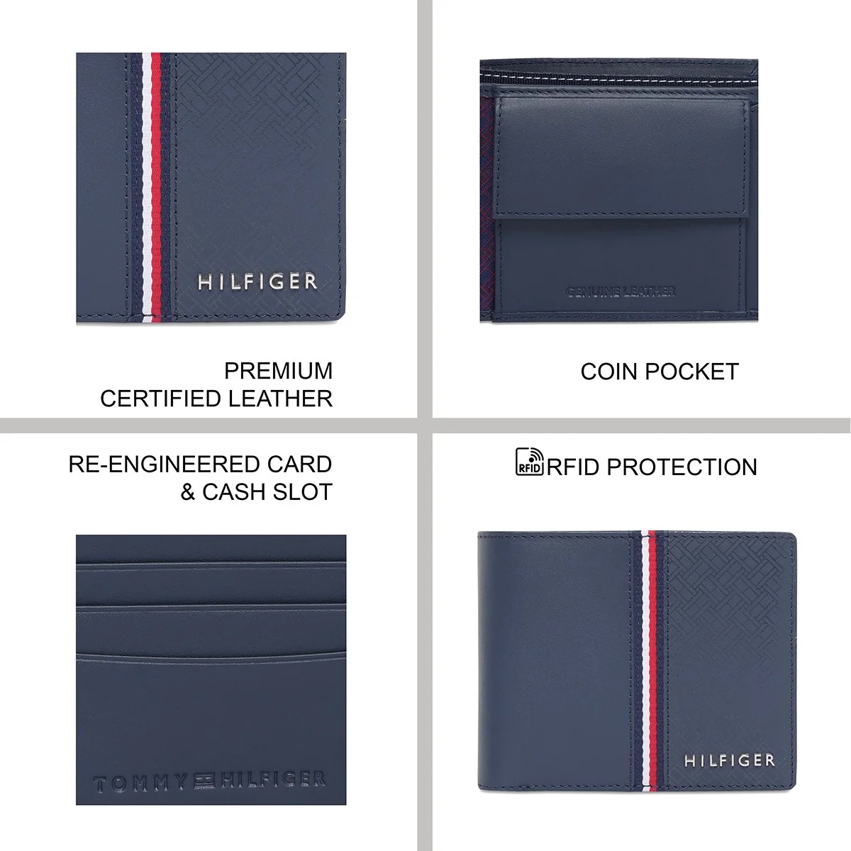 Tommy Hilfiger Zadar Men's Global Coin Wallet - Image 8