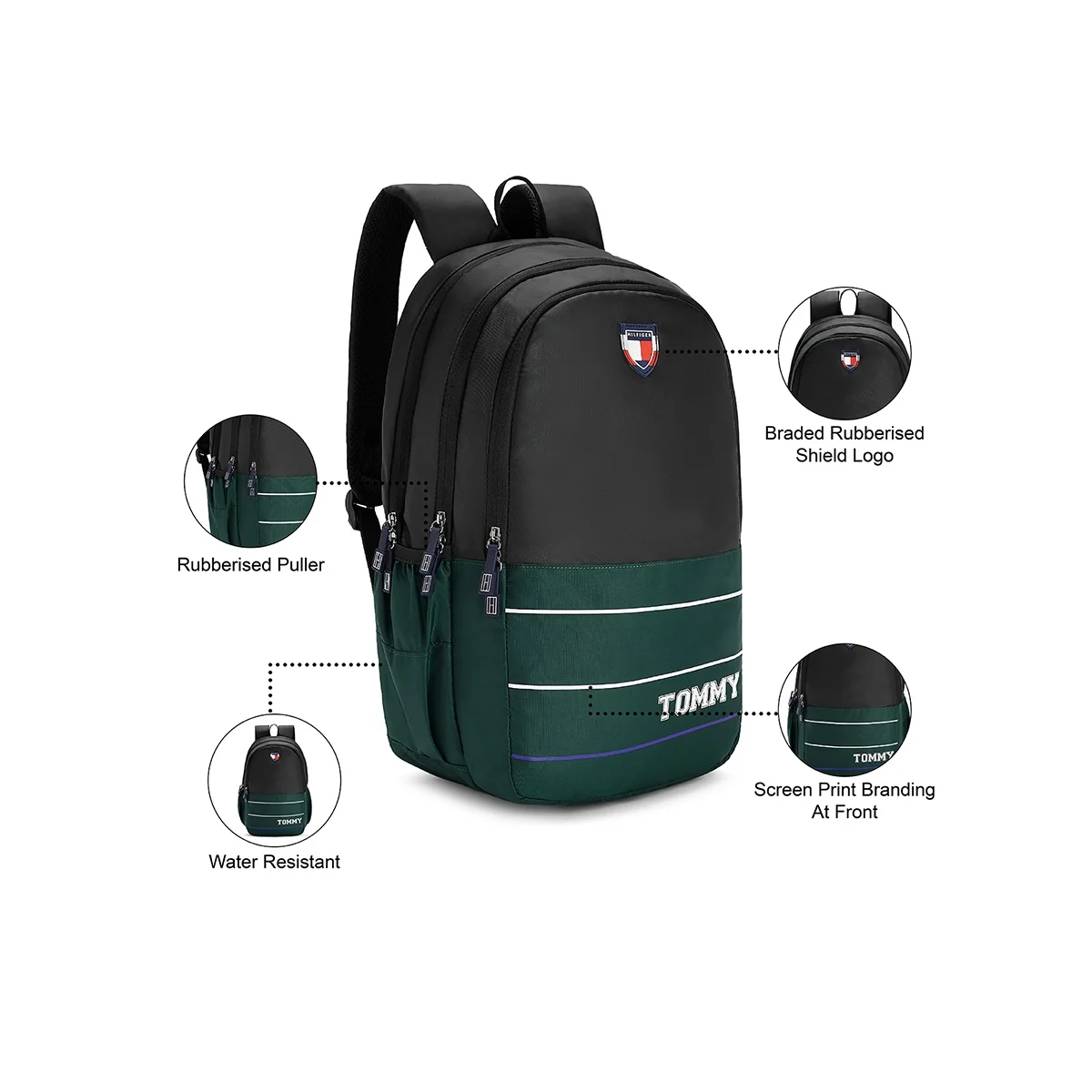 Tommy Hilfiger Zaire Laptop Backpack - Image 8
