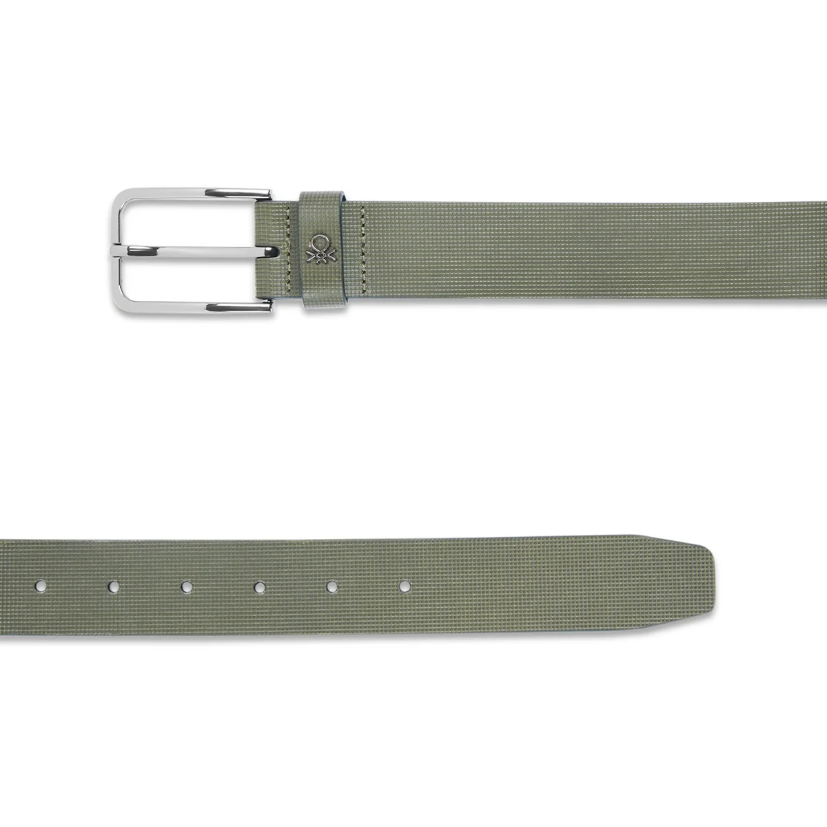 United Colors of Benetton Adriano Men's Non-reversible Leather Belt - Image 26