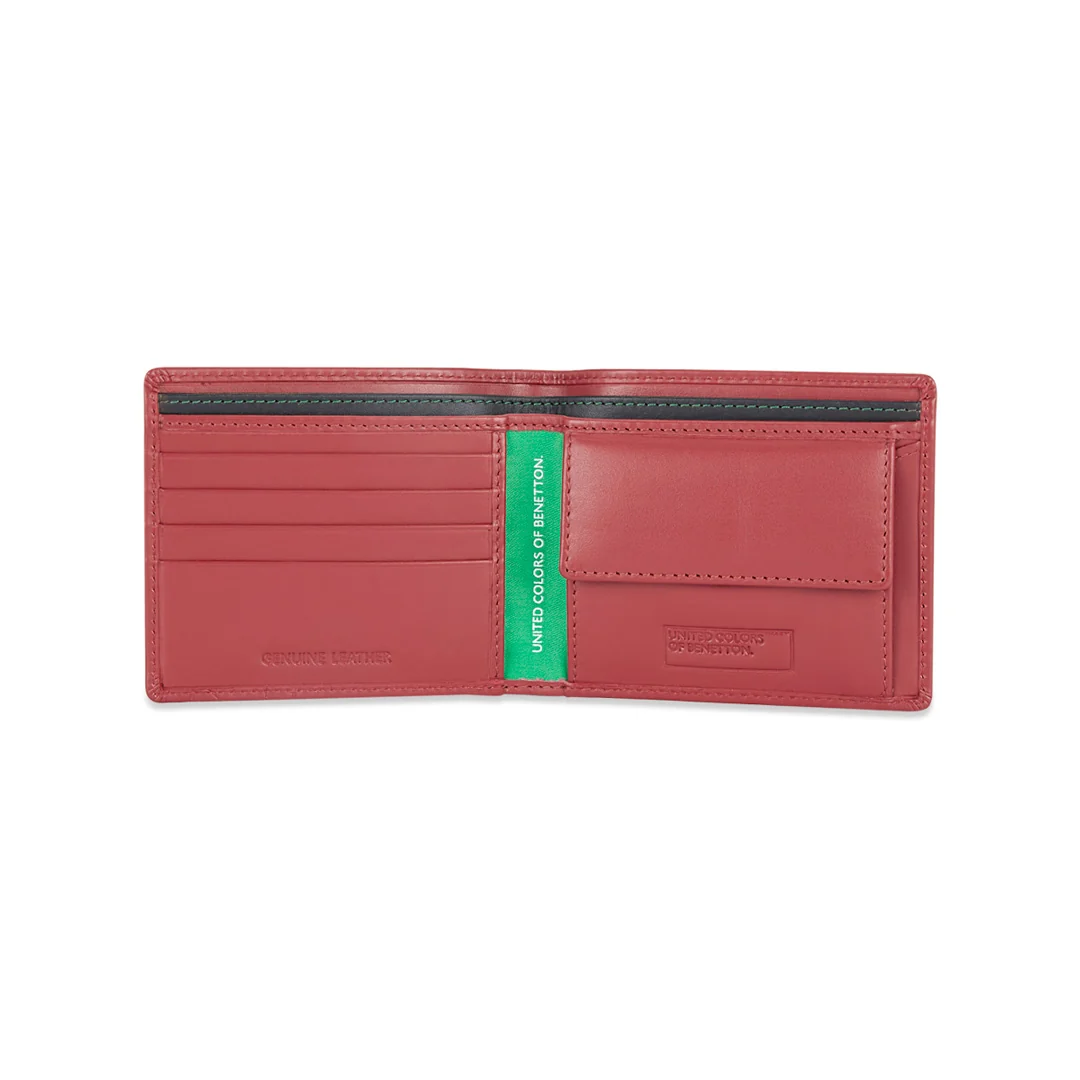 United Colors of Benetton Anzio Men's Leather Global Coin Wallet - Image 16