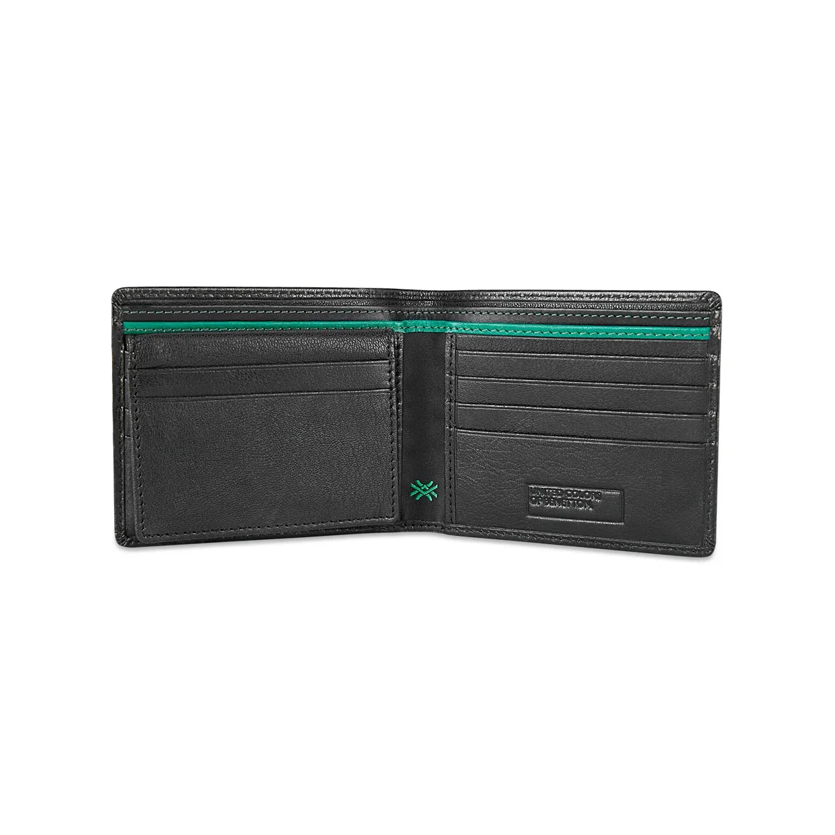 United Colors of Benetton Camrin Men's Leather Passcase Wallet - Image 5