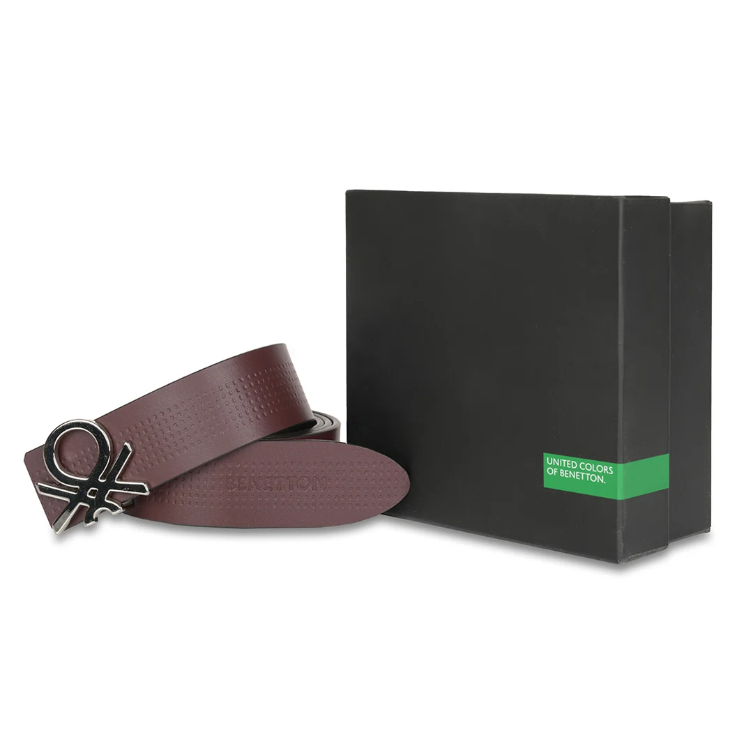 United Colors of Benetton Castello Men's Leather Reversible Belt - Image 14