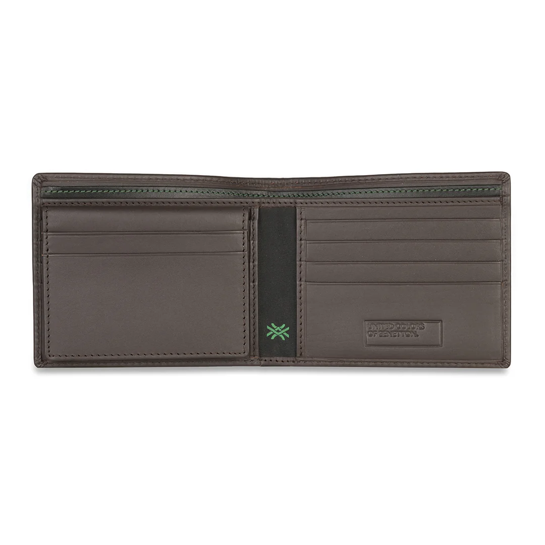 United Colors of Benetton Cloyd Men's Leather Passcase Wallet - Image 8
