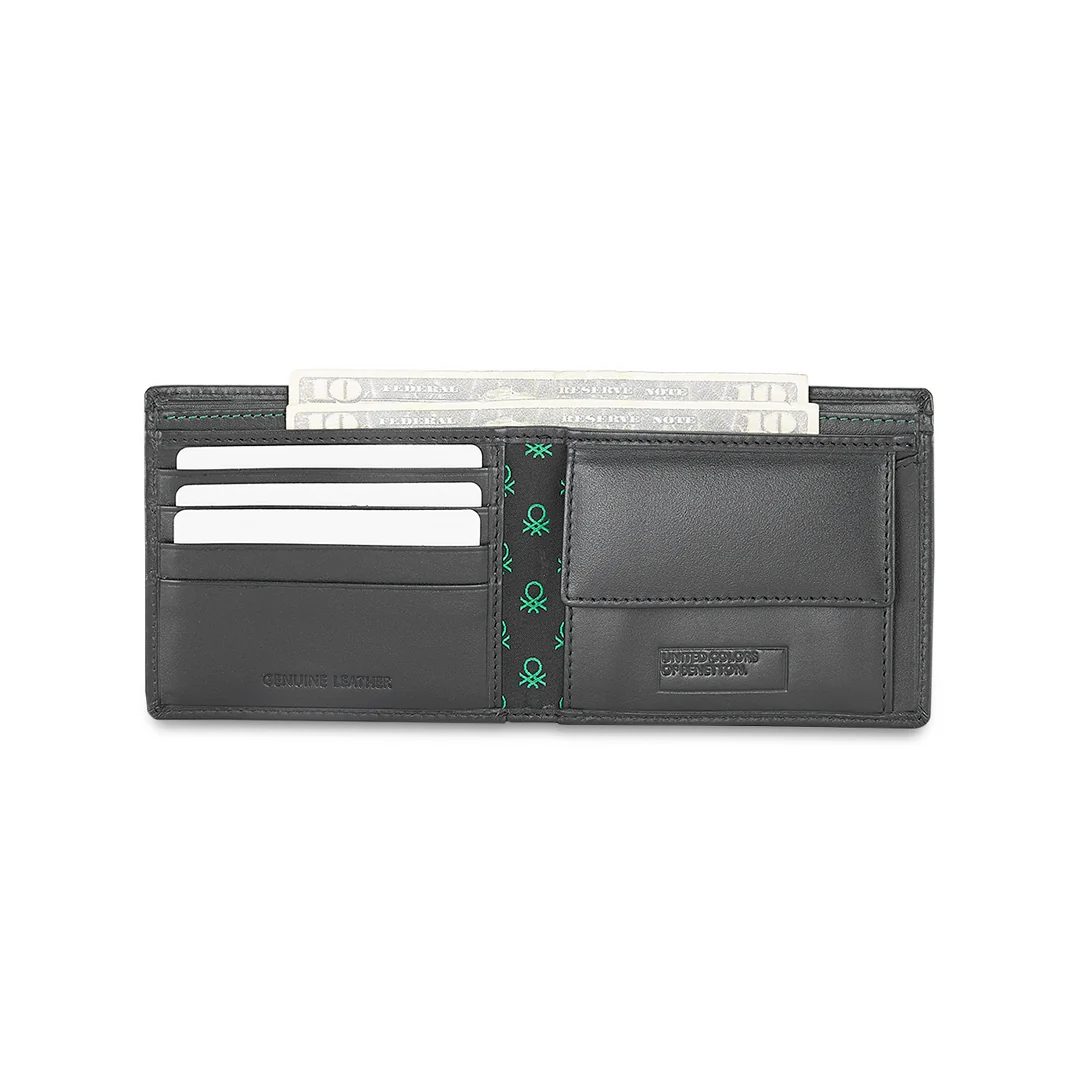 United Colors of Benetton Cormack Men's Leather Global Coin Wallet - Image 5