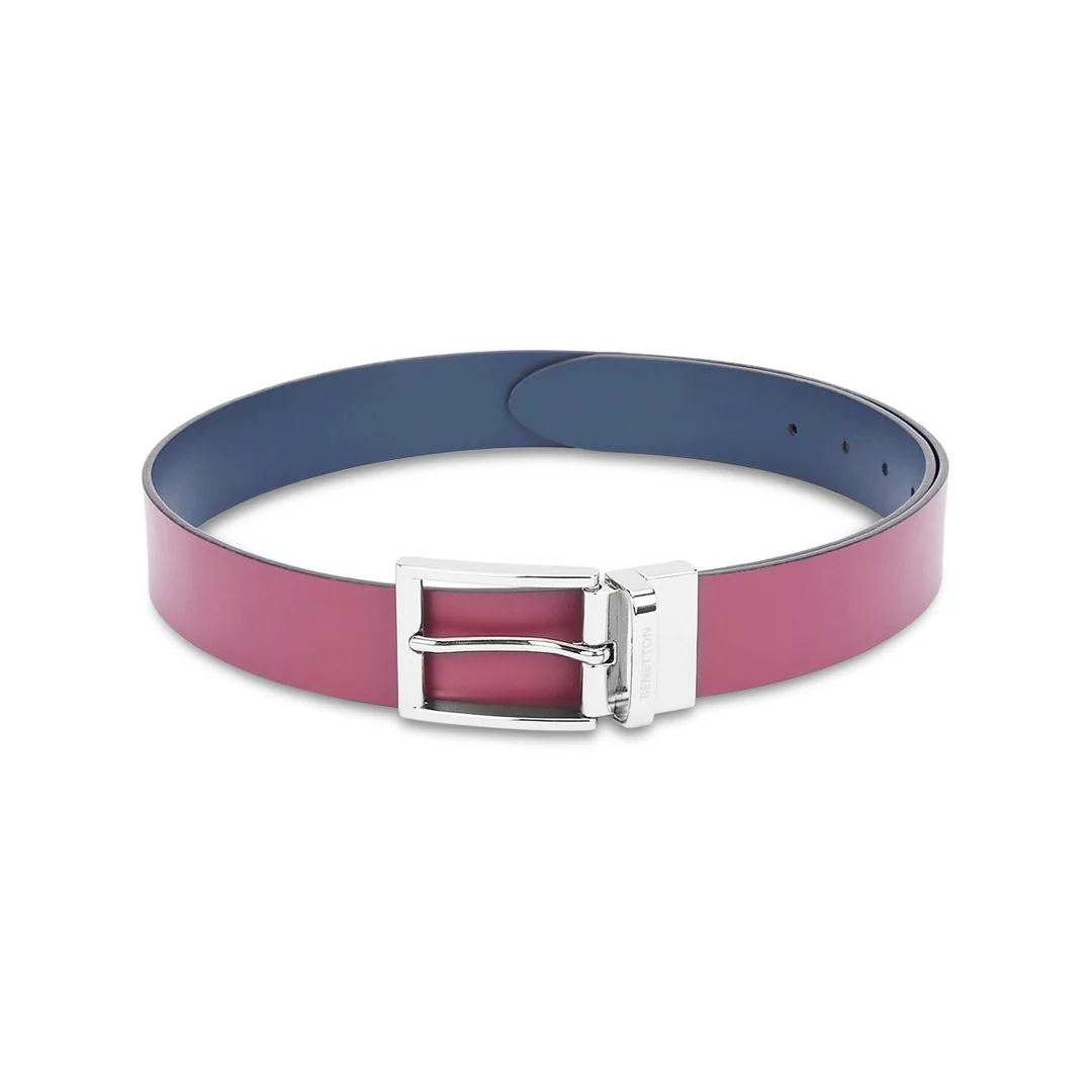 United Colors of Benetton Enzo Men's Leather Reversible Belt - Image 9