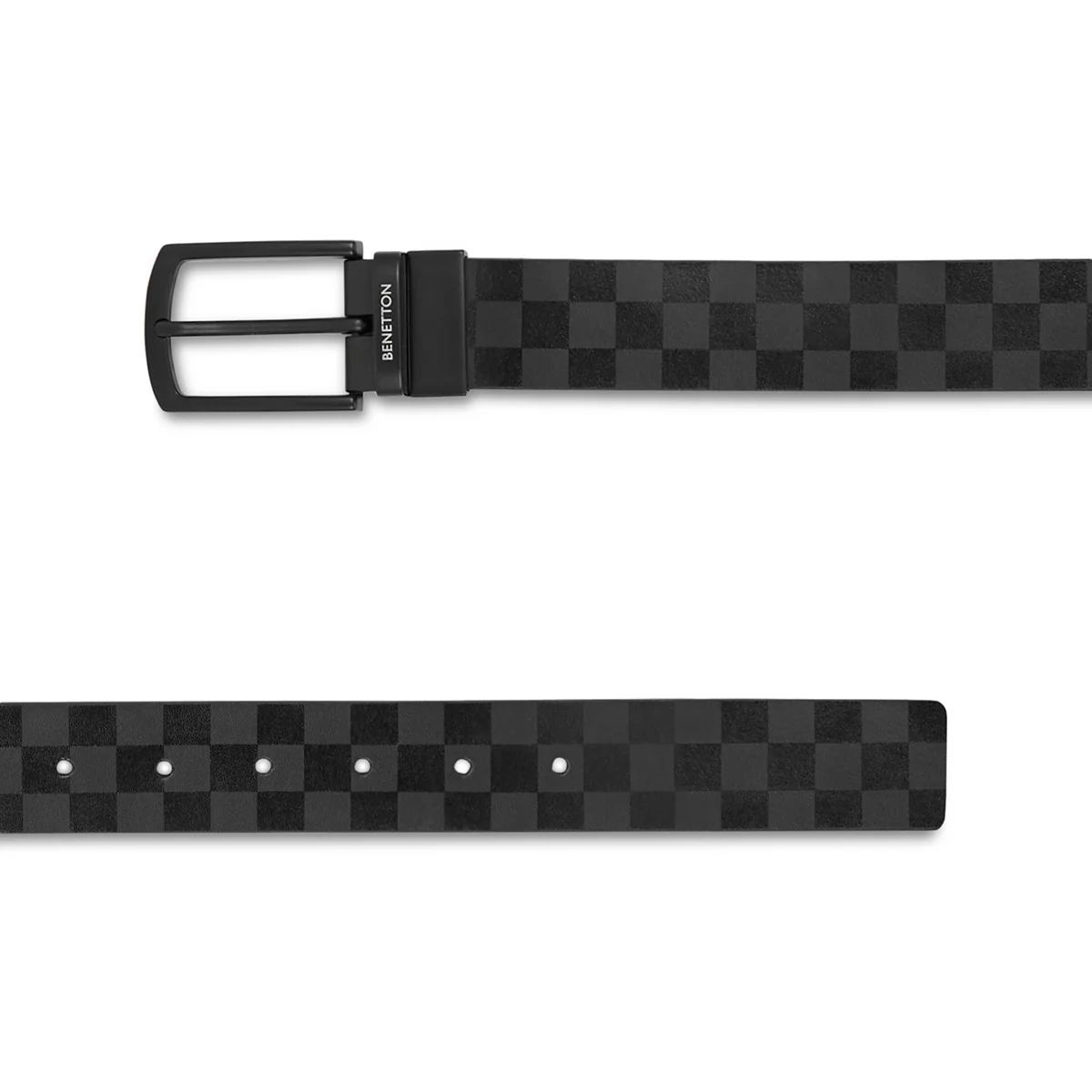 United Colors of Benetton Greco Men's Leather Reversible Belt - Image 11
