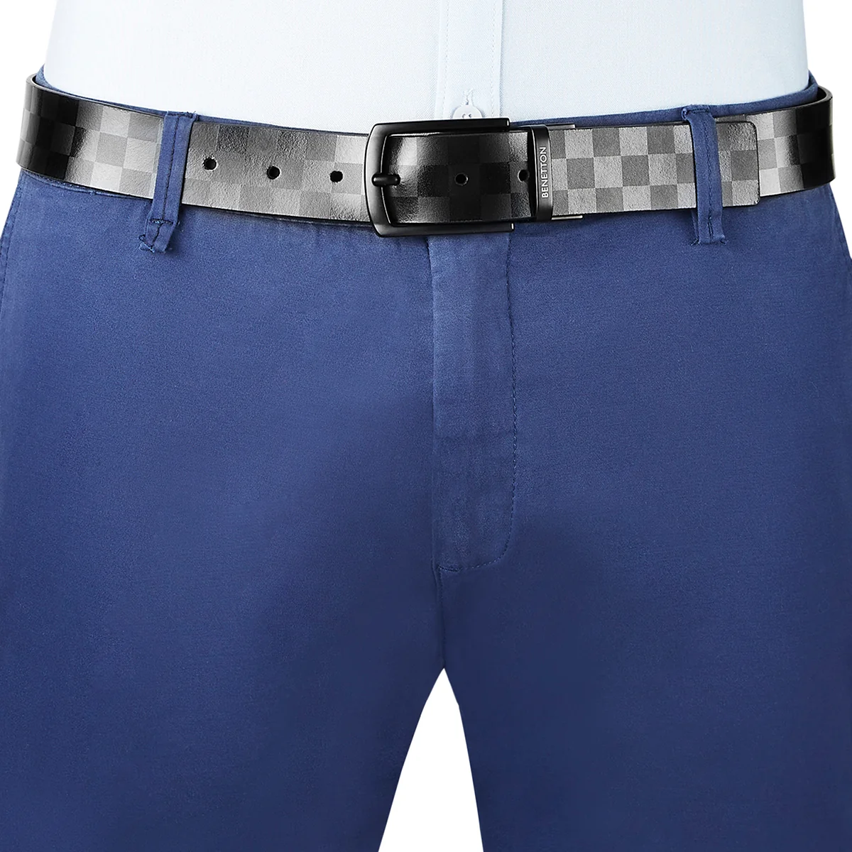 United Colors of Benetton Greco Men's Leather Reversible Belt - Image 14