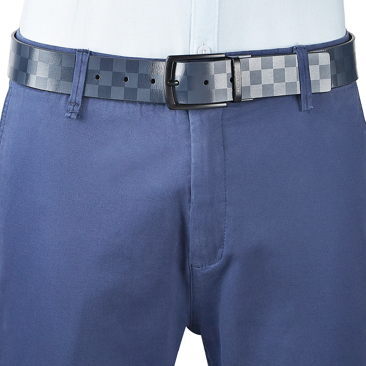 United Colors of Benetton Greco Men's Leather Reversible Belt - Image 23