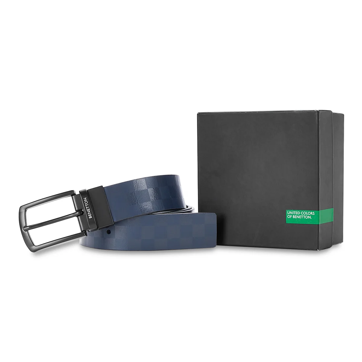 United Colors of Benetton Greco Men's Leather Reversible Belt - Image 27