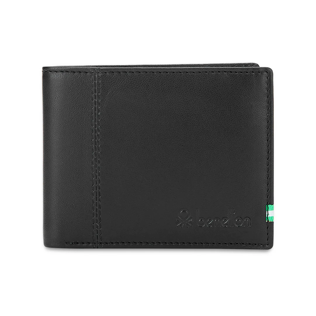 United Colors of Benetton Mace Men's Leather Global Coin Wallet - Image 9