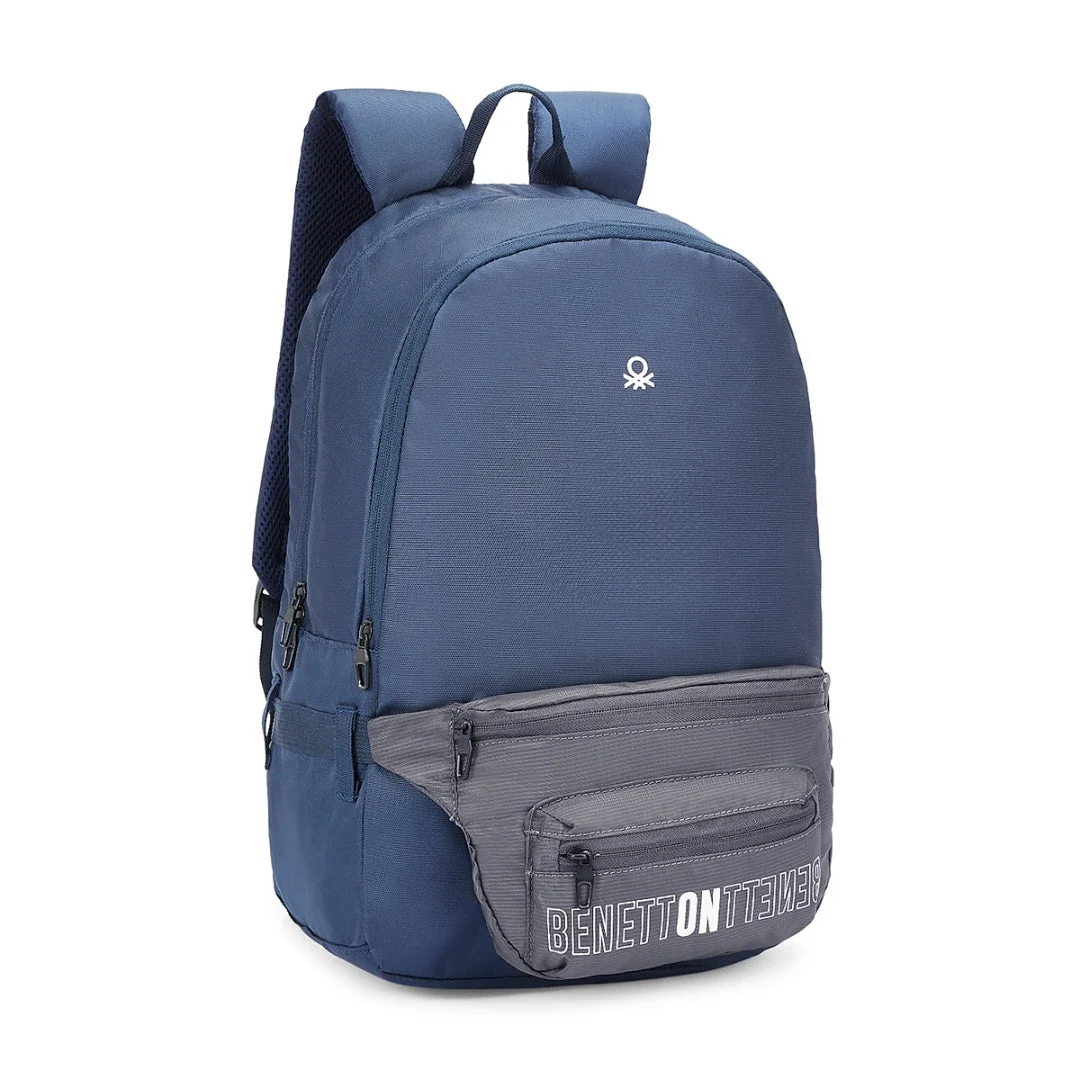 United Colors of Benetton Olivine Laptop Backpack - Image 2