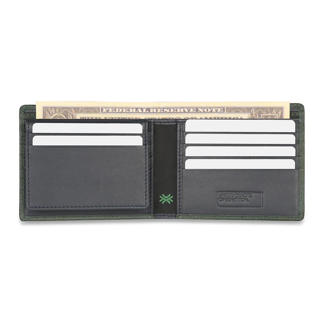 United Colors of Benetton Roan Men's Leather Passcase Wallet - Image 5