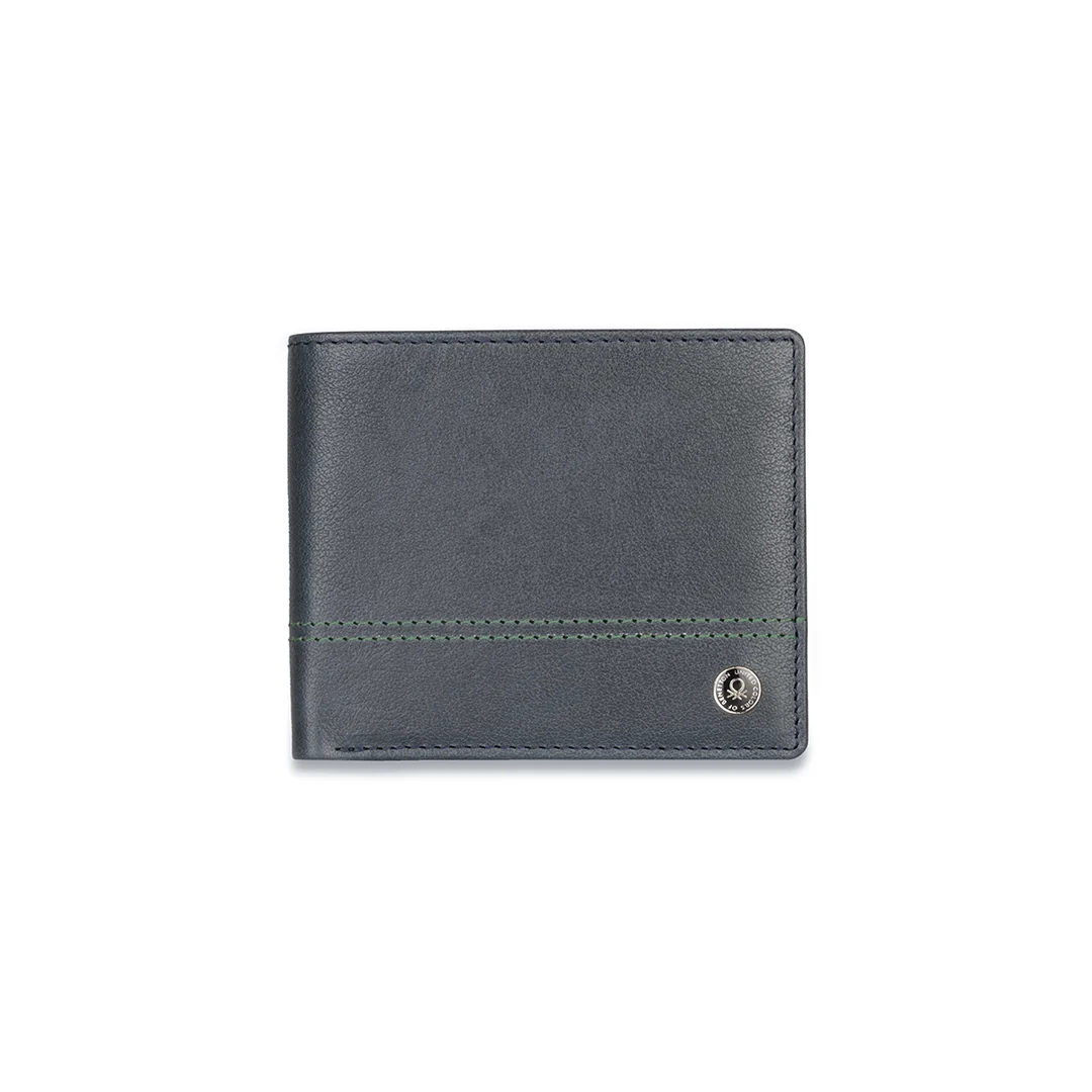 United Colors of Benetton Roque Men's Leather Global Coin Wallet