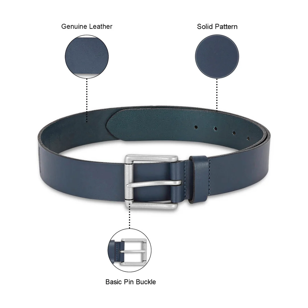 United Colors of Benetton Topino Men's Leather Non Reversible Belt - Image 4
