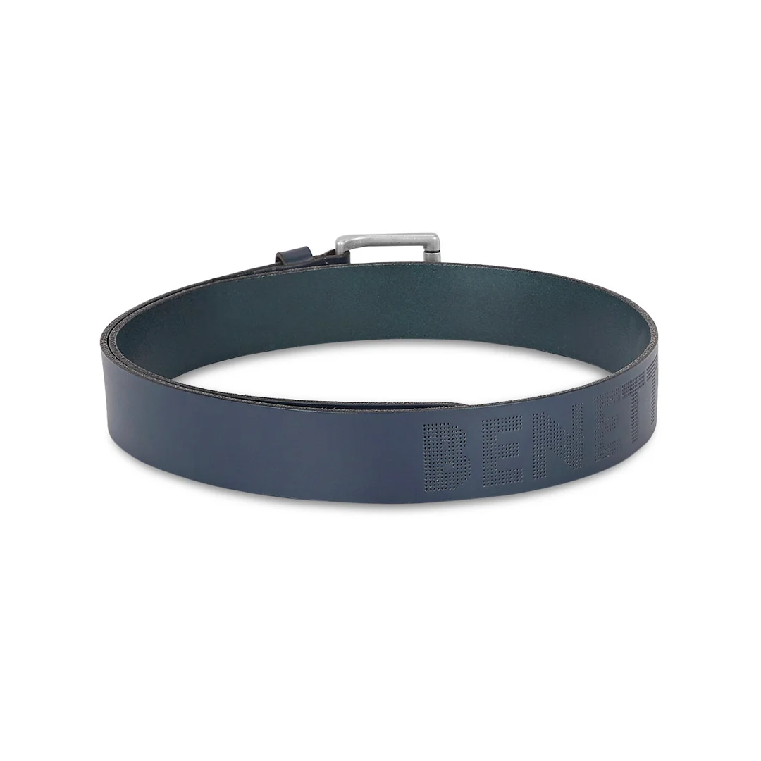 United Colors of Benetton Topino Men's Leather Non Reversible Belt - Image 5