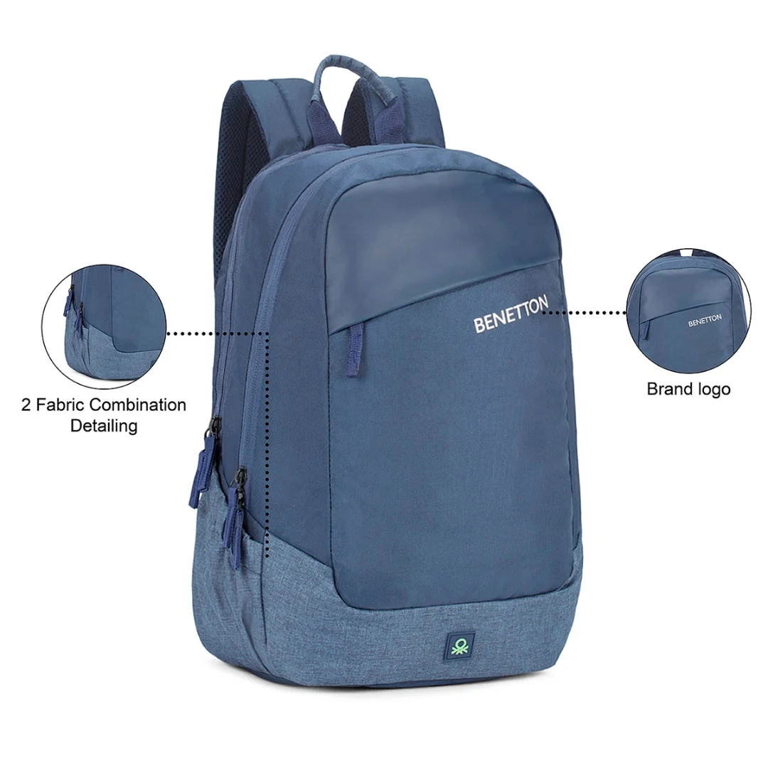 United Colors of Benetton Walter Laptop Backpack - Image 4