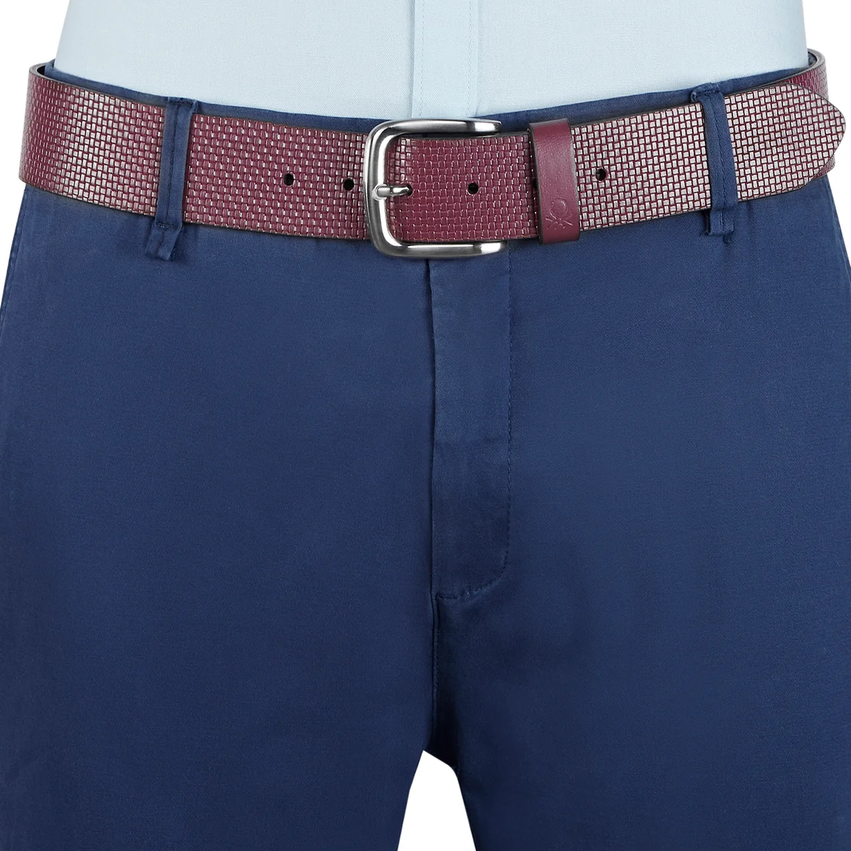 United Colors of Benetton Wilber Men's Leather Non Reversible Belt - Image 13