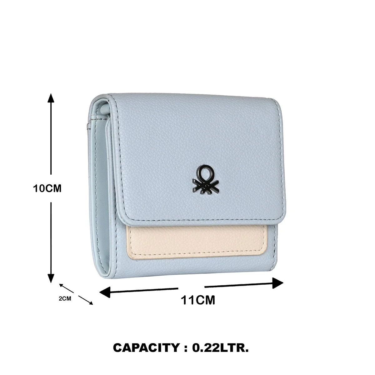 United Colors of Benetton Adelle Women's Tri Fold Wallet - Image 3
