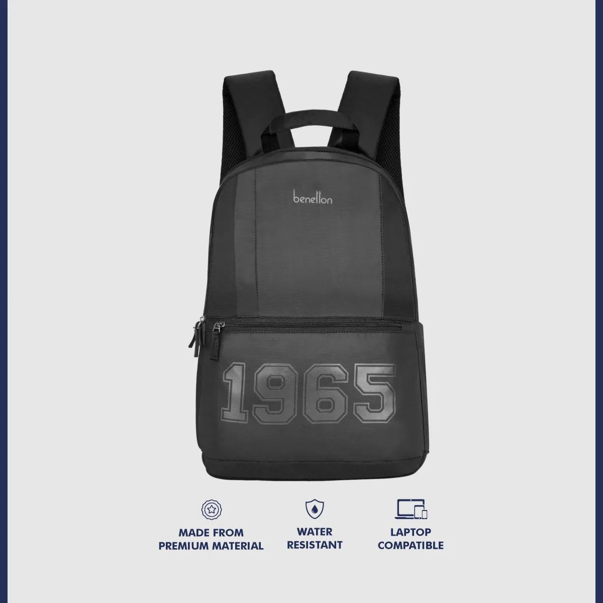 United Colors of Benetton Aether Pro Laptop Backpack - Image 3