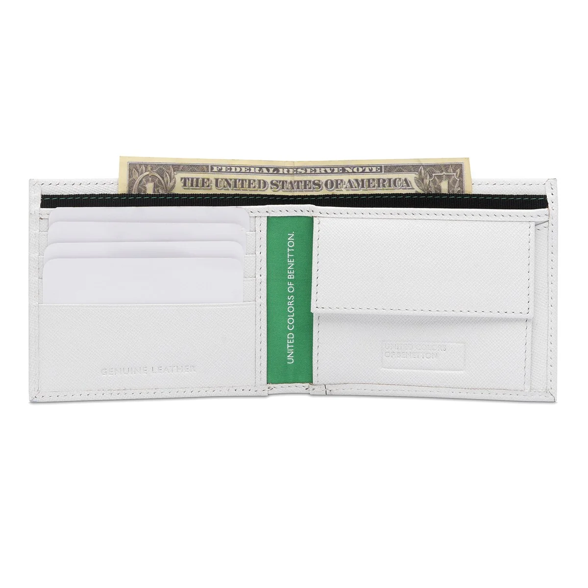 United Colors of Benetton Almanor Men's Global Coin Wallet - Image 6