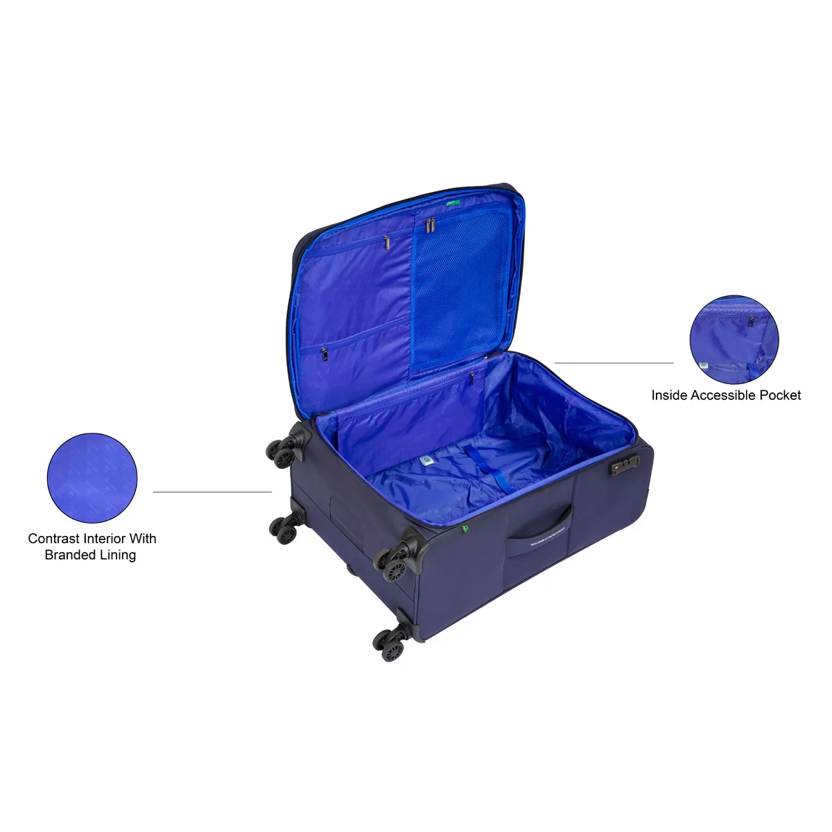 United Colors of Benetton Archimedes Soft Luggage - Image 23