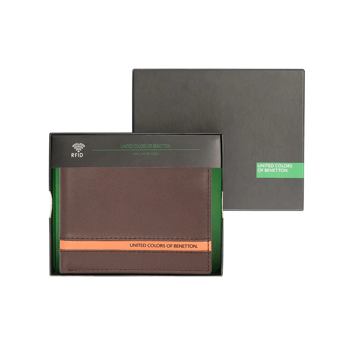 United Colors of Benetton Arnhem Men's Global Coin Wallet - Image 8