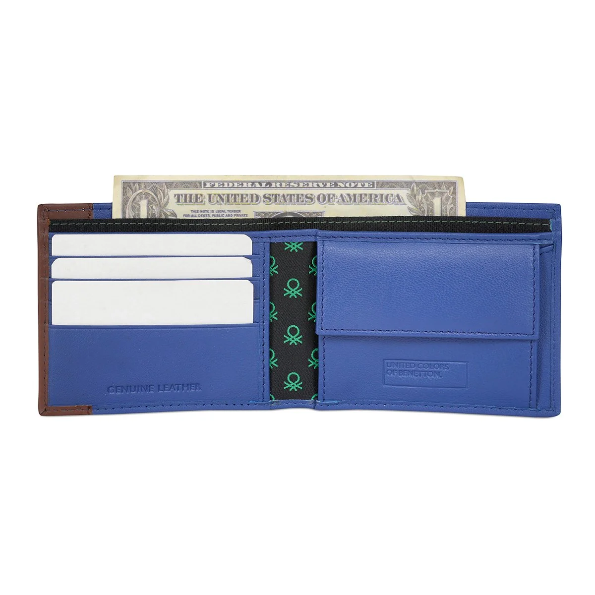 United Colors of Benetton Aroldo Men's Global Coin Wallet - Image 13